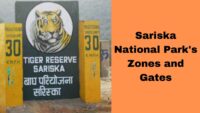 Gates and Zones In Sariska national Park