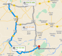 How To reach Ranthambore
