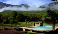 Pool massage in Jungle Hut, Masinagudi